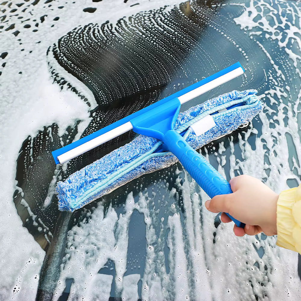 14" Squeegee with Strip Washer Sleeve