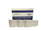 Soffy 1-Ply C-Fold Paper Towel - 2400 -12pk