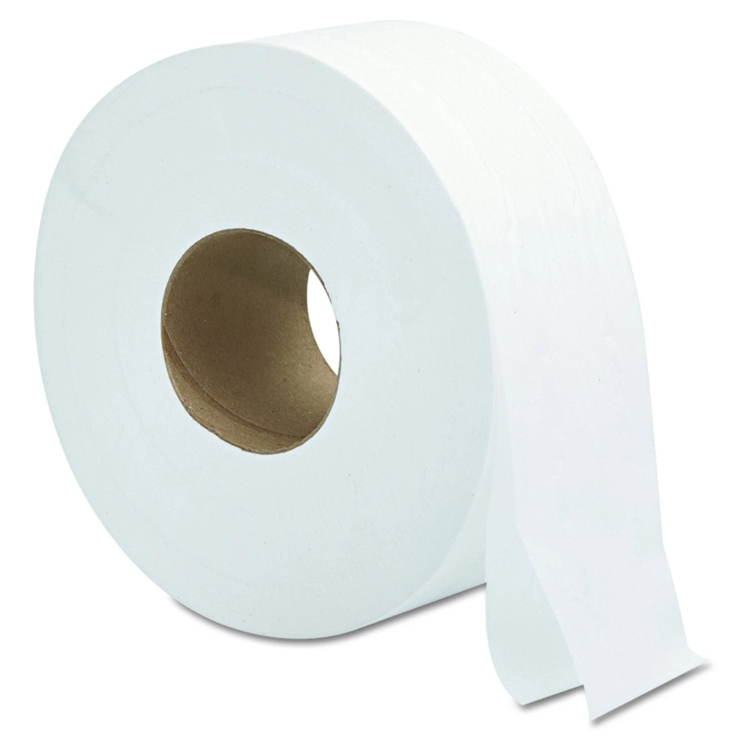 2 Ply Jumbo Toilet Paper Roll With 9 Diameter White Large Janitorial 12 Case