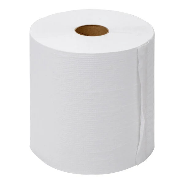 8" White Roll Paper Towel Rolls 6/800