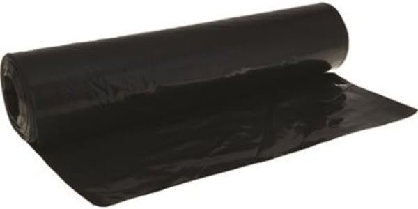 Plastic  36" 4Mil Black Tubing Compactor Bags, Industry Standard