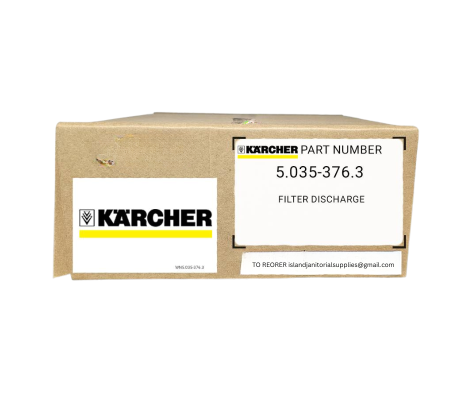Filter discharge Karcher OEM Part # 5.035-376.3