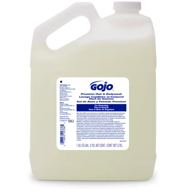 Gojo premium hair and body wash 1 gal