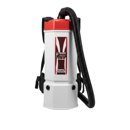 Backpack Vacuum 6 qt HEPA filtration Brand Max Force