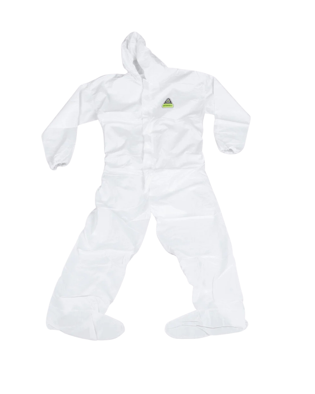 Cordova White Defender II Microporous Heavy Weight Coveralls with Elastic Wrists