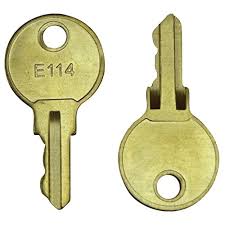 E-114 Key for Dispenser Tumbler Locks
