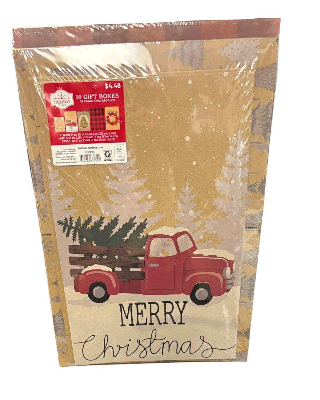 Holiday Time Value Pack 10 Gift Boxes