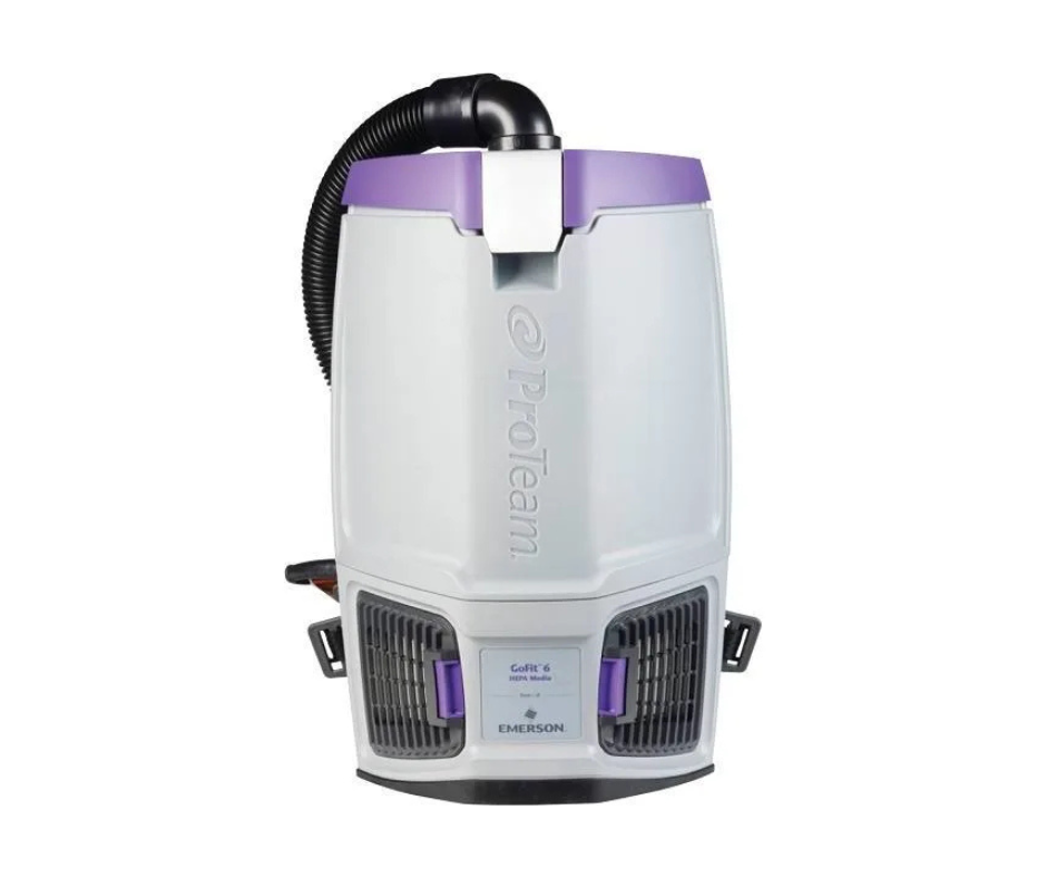 GoFit 6 Backpack Vacuum 6 QT With Xover Multi-Surface Two-Piece Wand Tool Kit 1/Each