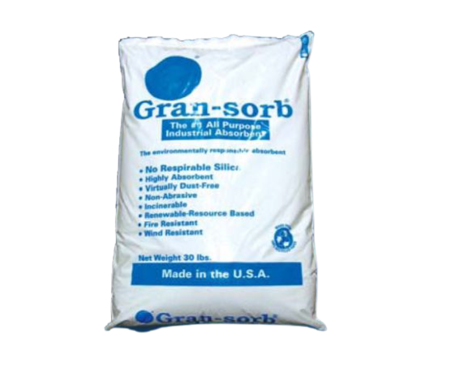 Gran-Sorb® Industrial Absorbent Granules - 30lb Bag