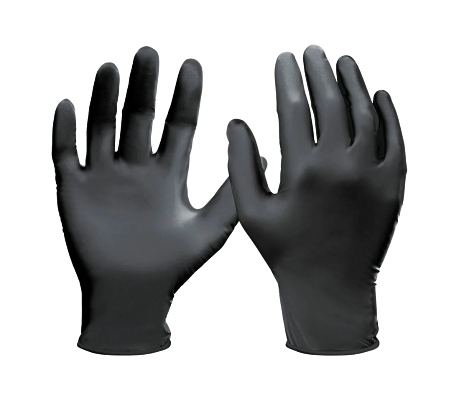 HARDY 9 mil Nitrile Powder-Free Gloves L