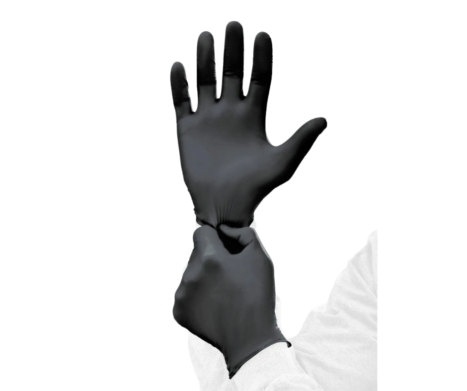 HARDY 9 mil Nitrile Powder-Free Gloves L