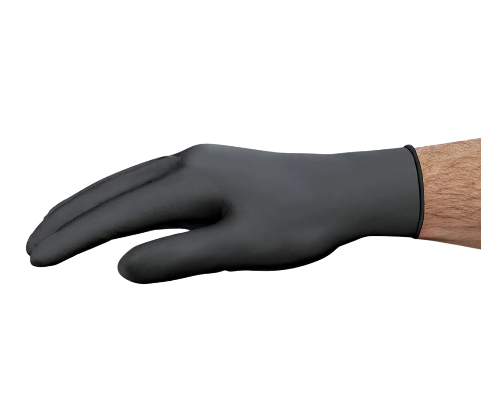 HARDY 9 mil Nitrile Powder-Free Gloves L