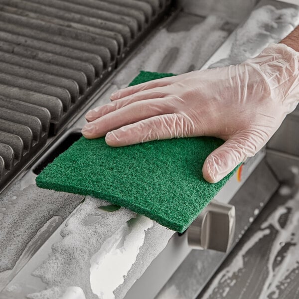 Heavy-Duty Green Scouring Pad - 1/Pack