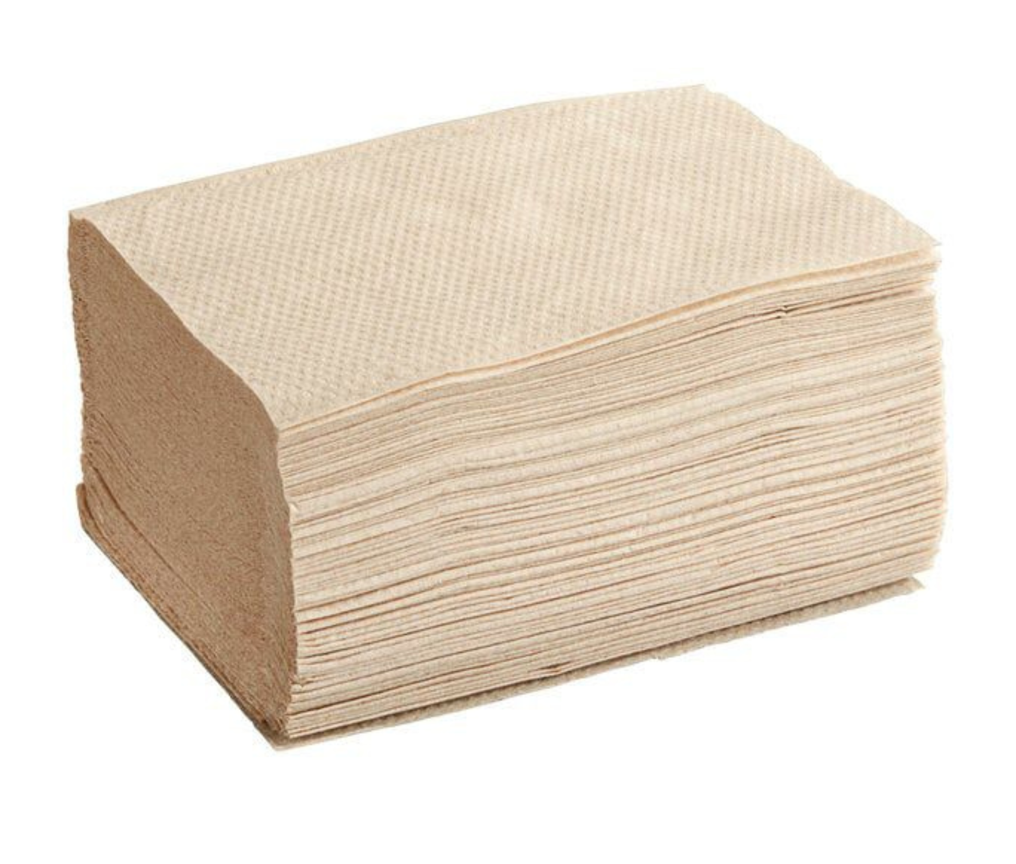1-Ply Kraft interfold Dispenser Napkin - 6,000/Case