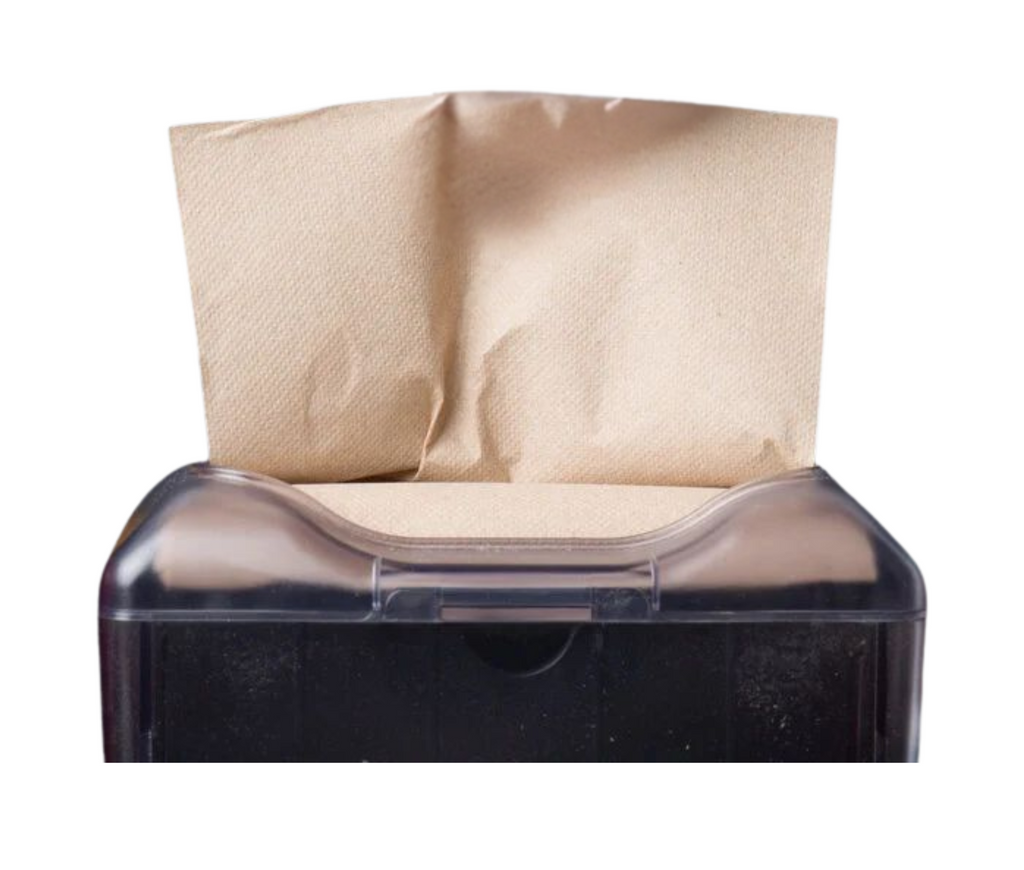 1-Ply Kraft interfold Dispenser Napkin - 6,000/Case