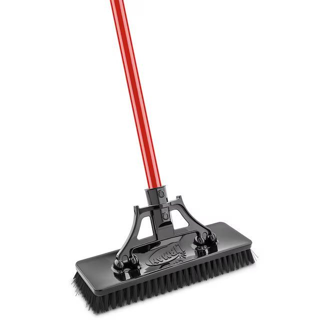 Libman 13.5 in. W Steel Handle Heavy Duty Scrub Brush Broom
