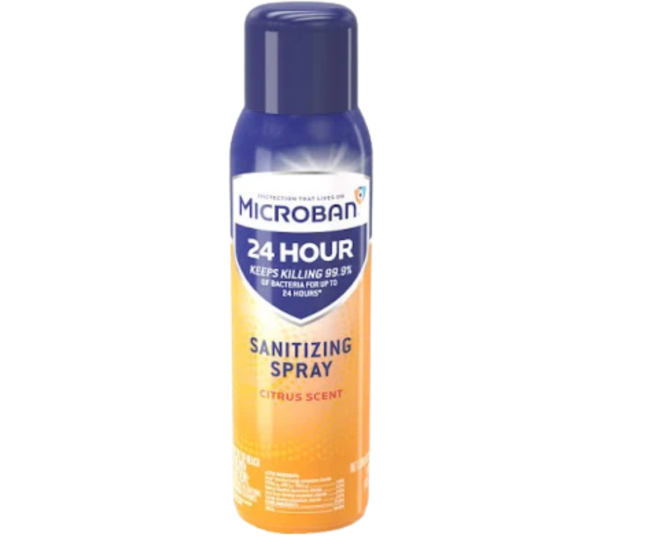 Microban Citrus Scent Sanitizer and Deodorizer 15 oz
