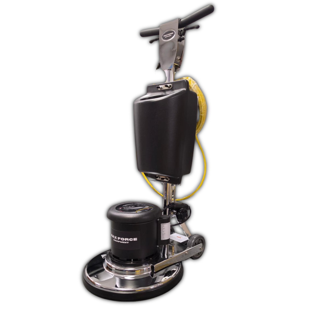 MaxForce 17" Single Speed Rotary Floor Machine with 2 Gallon Solution Tank - 175 RPM