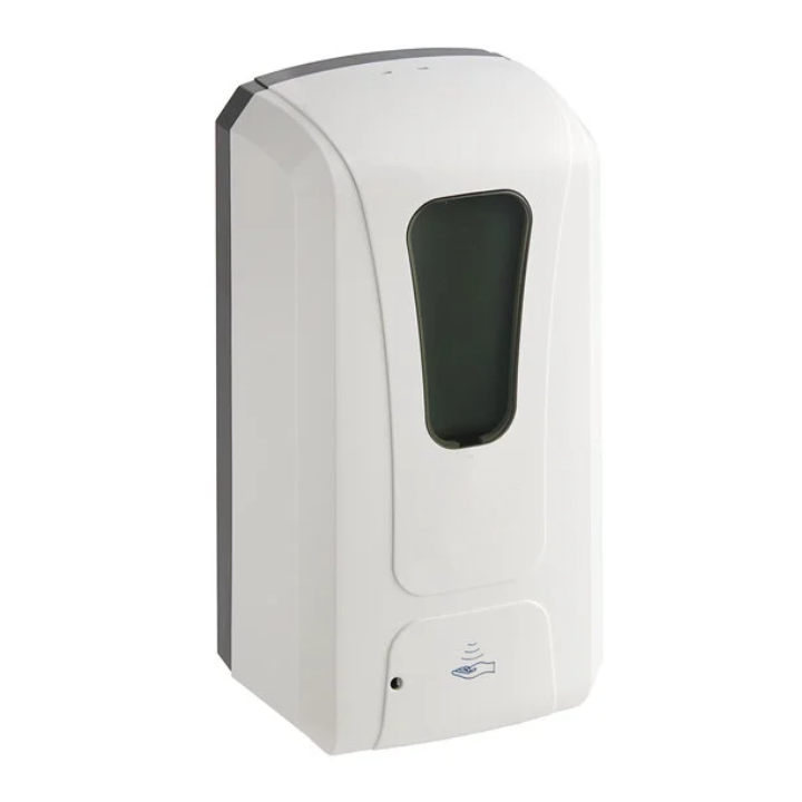 40 fl. oz. (1,200 mL) White Automatic Liquid Soap / Sanitizer Dispenser