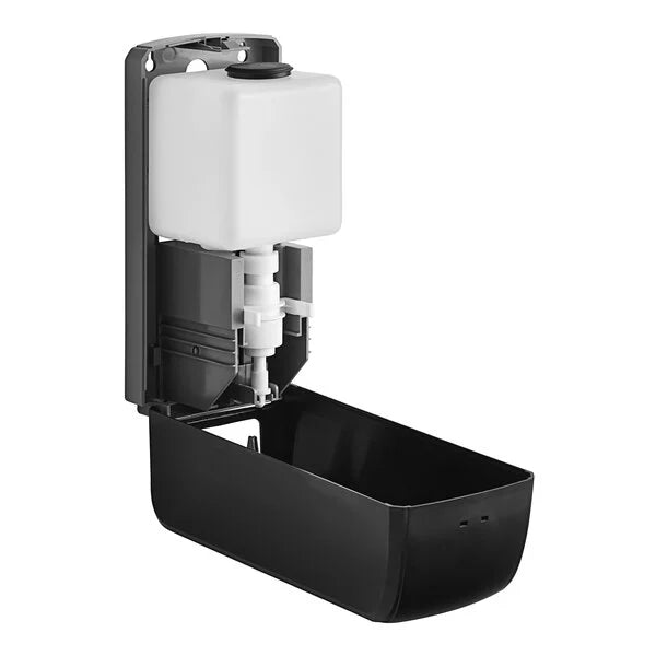 34 fl oz 1000 mL Black Manual Liquid Soap  Sanitizer Dispenser