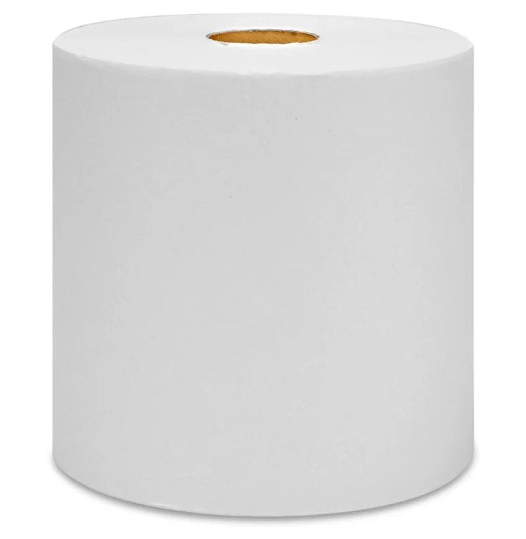 8" White Roll Paper Towel Rolls 6/800
