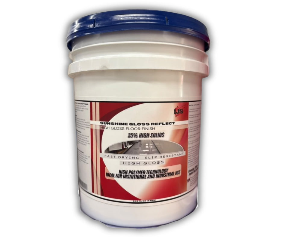 SUNSHINE GLOSS REFLECT HIGH GLOSS FLOOR FINISH  5 Gal Pail