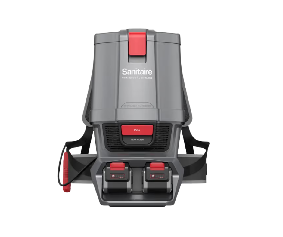 Sanitaire TRANSPORT  Backpack Vacuum 4 QT 240V Cordless 1/Each