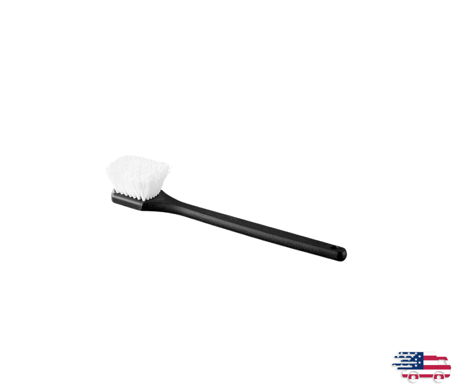 20" Black Nylon Utility / Pot Scrub Brush