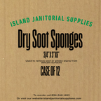 Dry Cleaning Smoke and Soot Sponge 1 UNIT