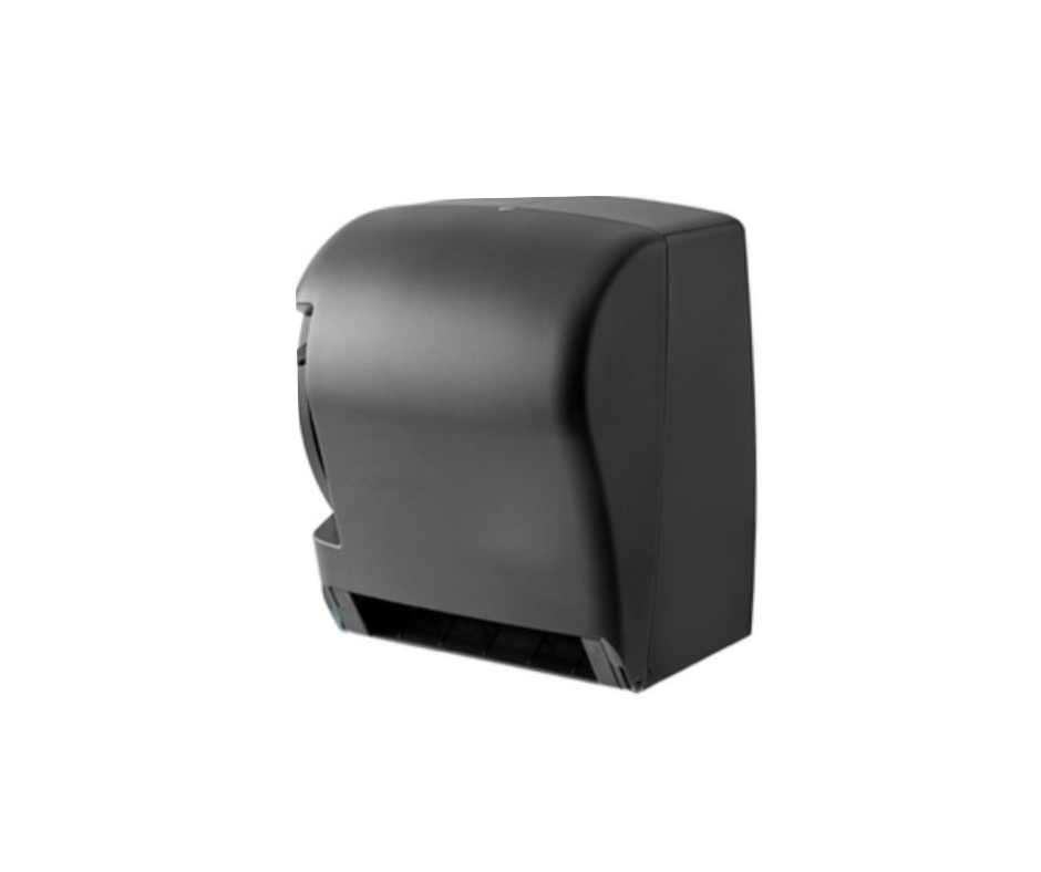 Manual Black Paper Towel Dispenser