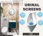 Urinal Screen Deodorizer Anti-Splash Mat Fresh Breeze 30 Day Scent 10/CASE