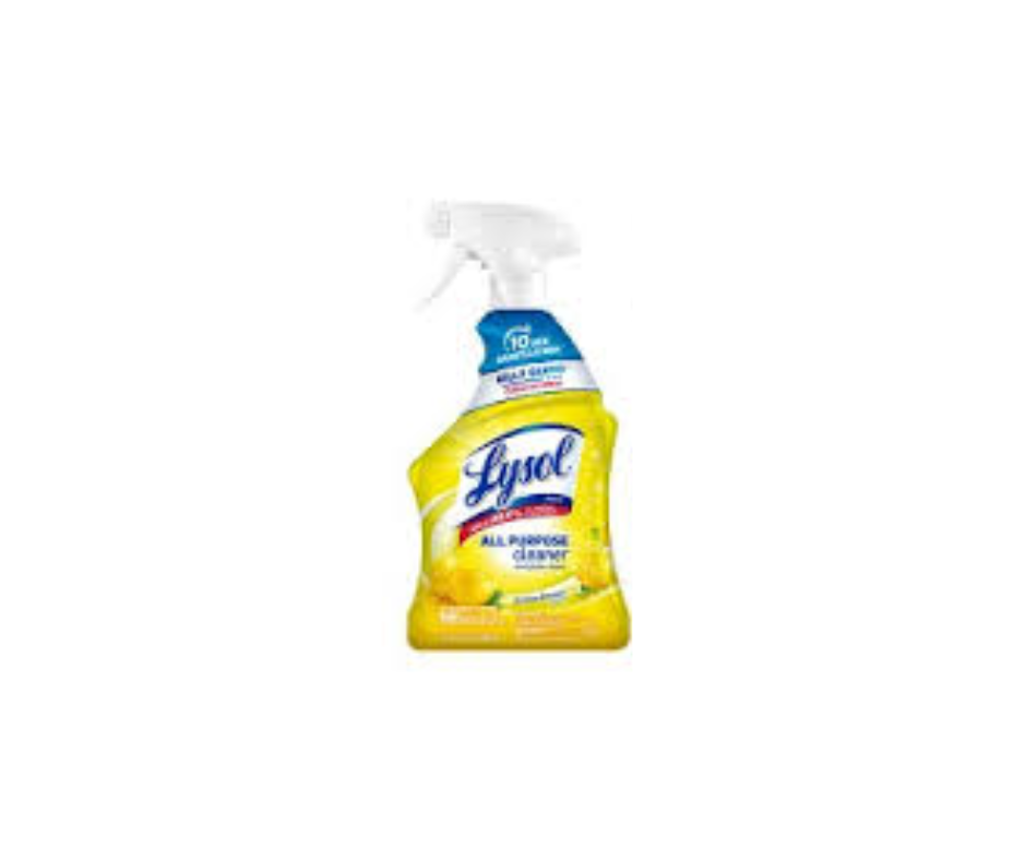 Lysol All Purpose Cleaner Clean Lemon Breeze 32 oz CASE OF 4