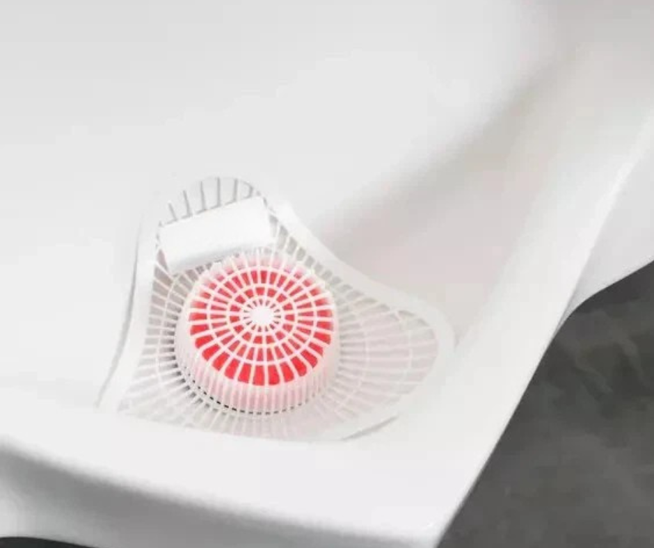 Urinal Screen with Cherry Block - 10/Case