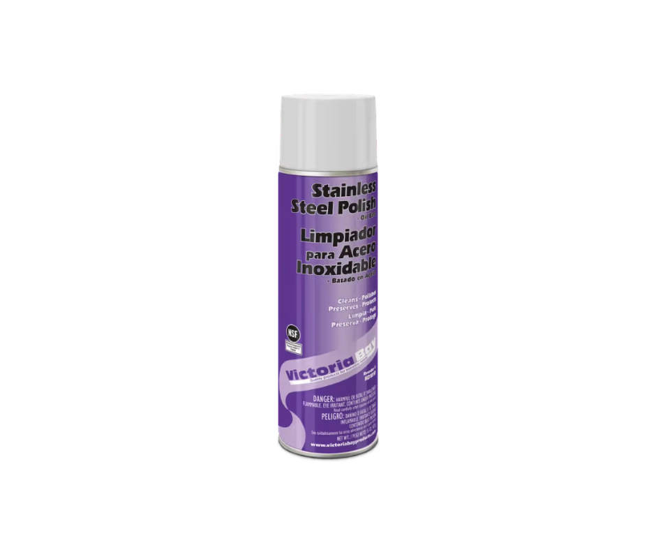 Victoria Bay Stainless Steel Polish 15 OZ Aerosol Oil-Based
