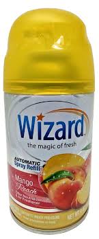 Wizard Automatic Spray Refill Mango Peach