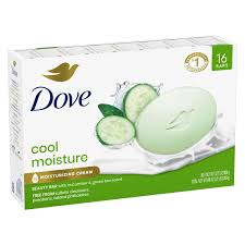 Dove soap bars (4 pack) Refreshing cucumber