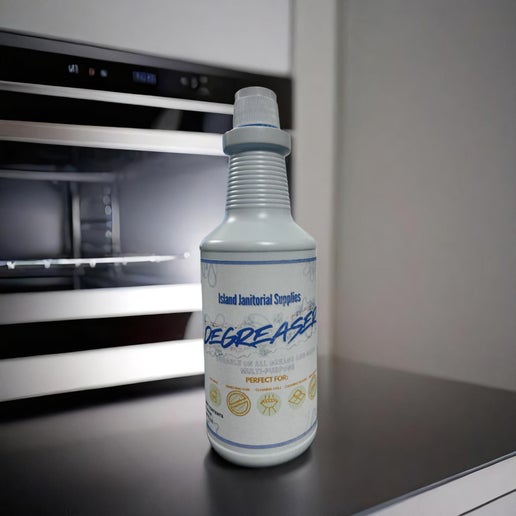 Heavy Duty Degreaser for Oven, Stove, Grill, Food Surfaces, Vehicles, Clothing...