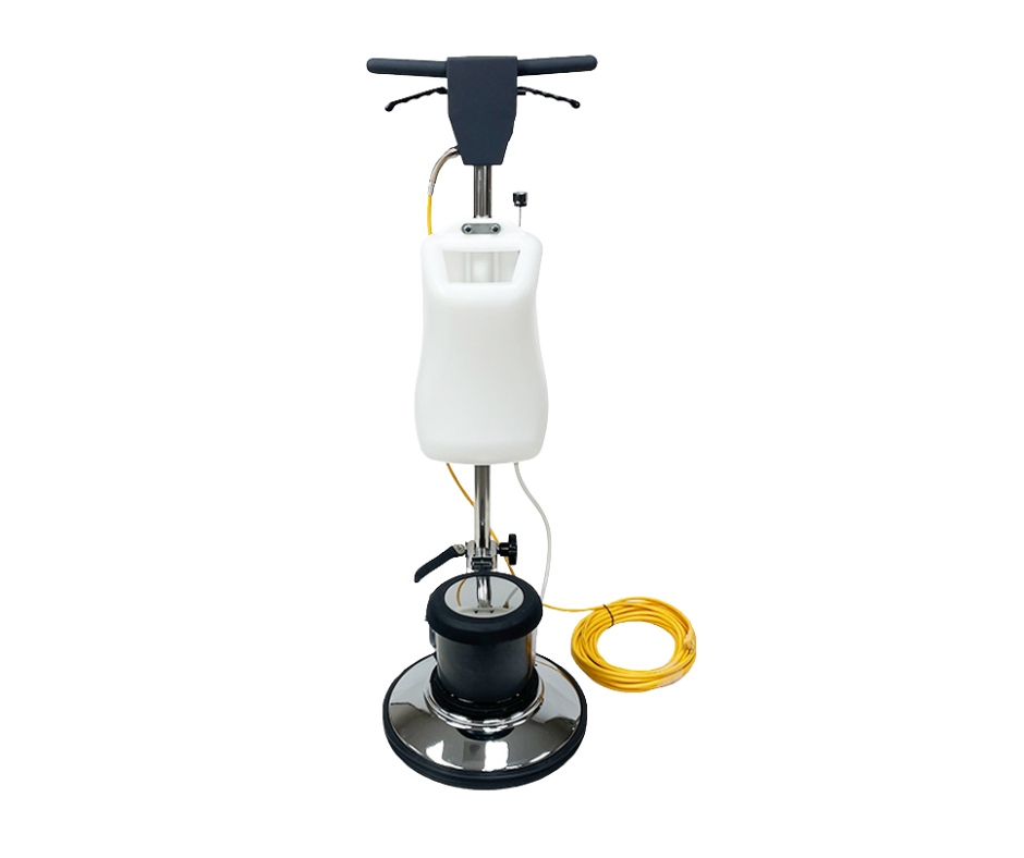 MaxForce 17" Single Speed Rotary Floor Machine with 2 Gallon Solution Tank - 175 RPM