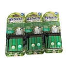 Refresh Your Car! Car Air Freshener Vent Sticks 6-count, 3/ Pack