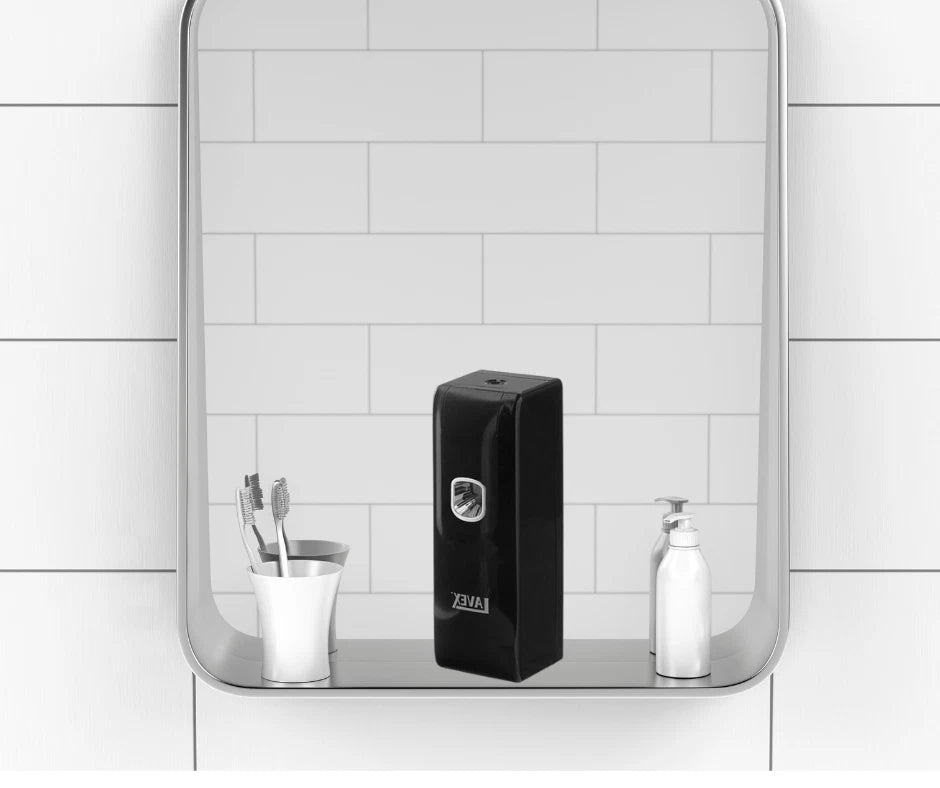 Metered Aerosol Dispenser BLACK 7.25 OZ