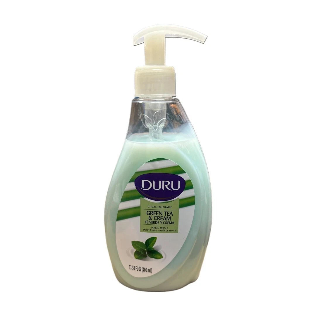 2 Pack)Duro green tea Antibacterial Liquid Hand Soap Pump, 13.53 Fl Oz