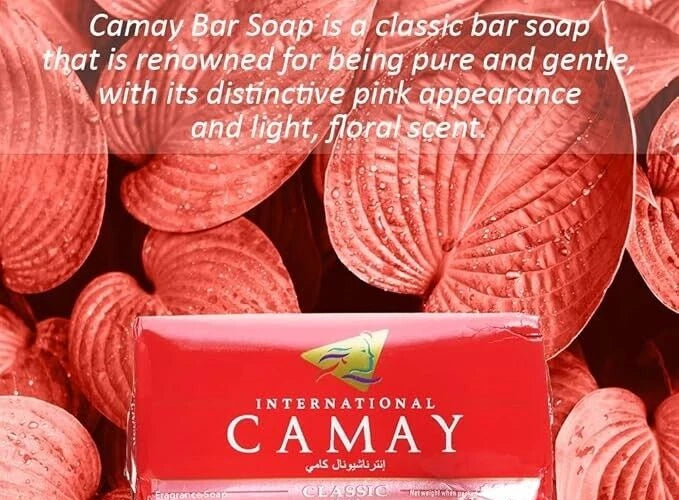 Camay Classic Bar Soap 3 Bars in A Pack 3/pk
