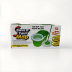 Spin Mop And Bucket With Wringer Set, 360 Swirl N Twirl Mop