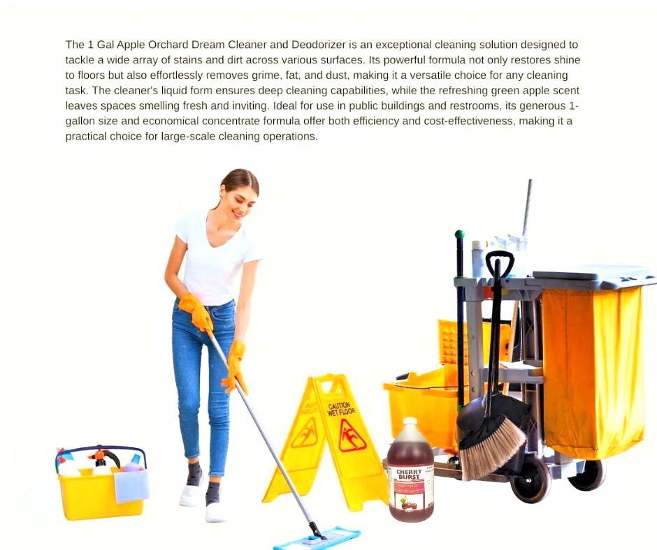 Cherry Burst Neutral Ph Floor Cleaner and Deodorizer