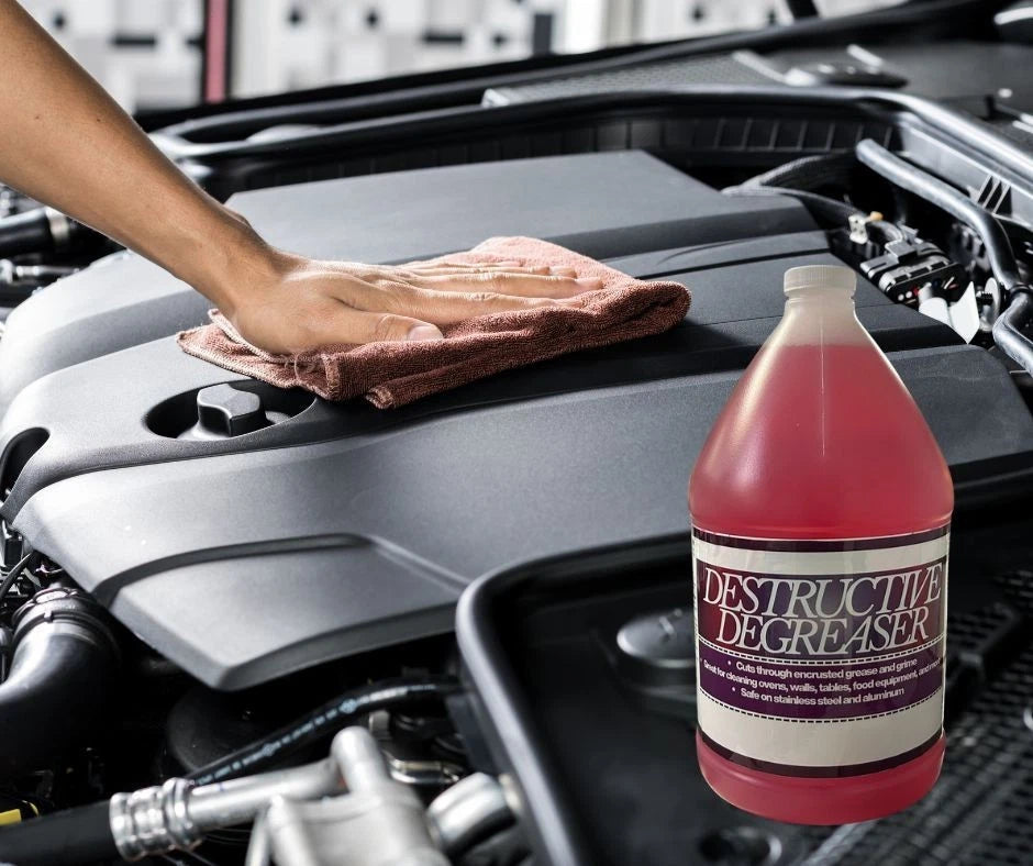 Industrial Cleaner & Degreaser, Concentrated, 1 Gal (128 Fl Oz)
