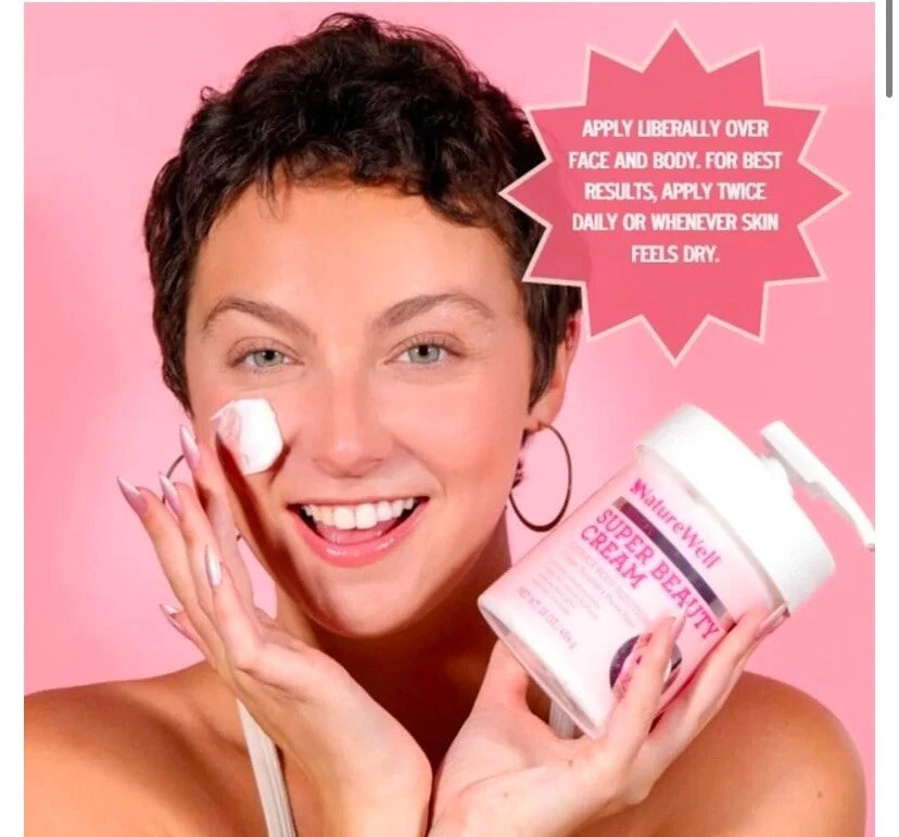 NatureWell Clinical Super Beauty Cream Ultimate Body Solution - 0.16 oz, 454g