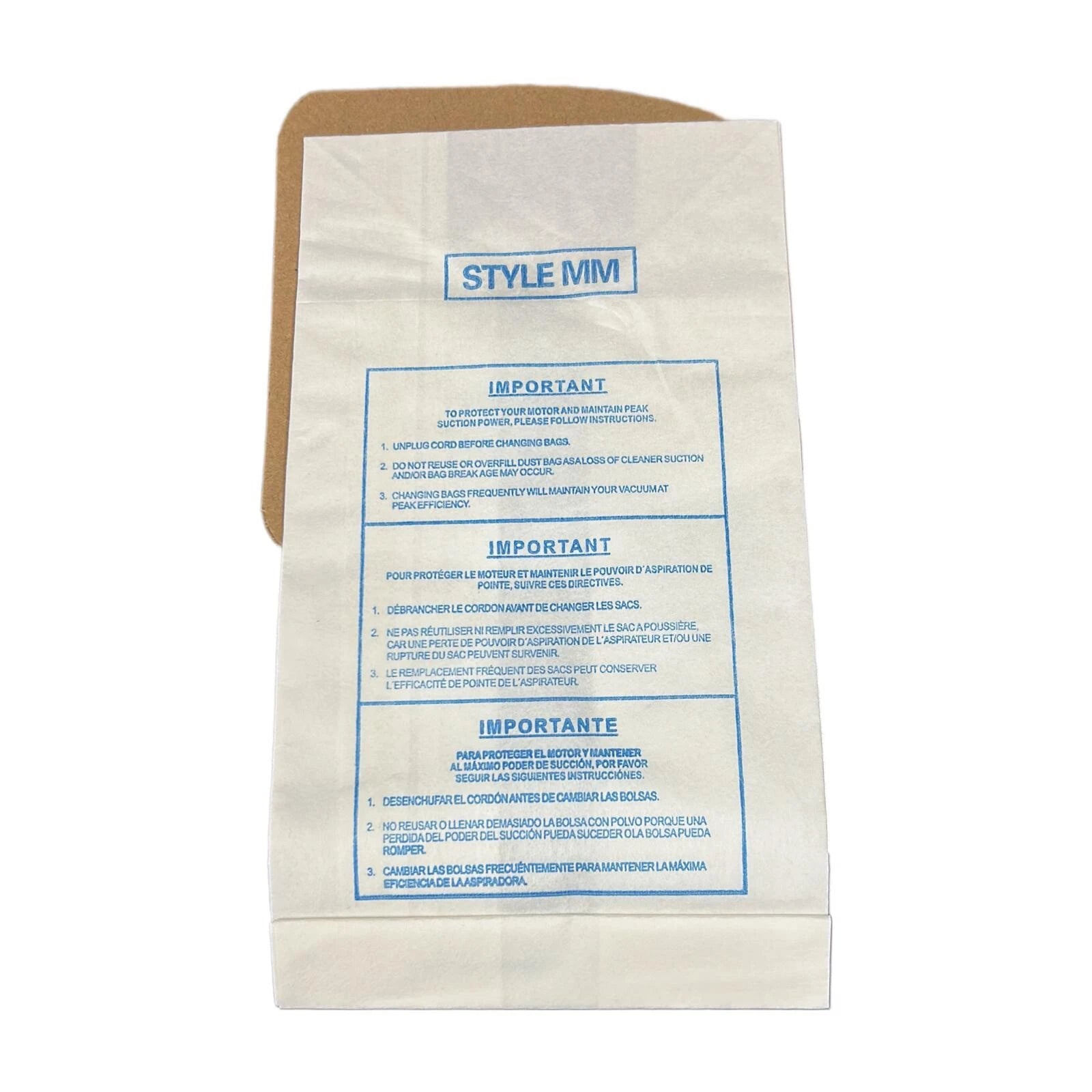 9 Eureka Allergy Mighty Mite Style MM Bags,canister Limited, Sanitaire V- 9/pk
