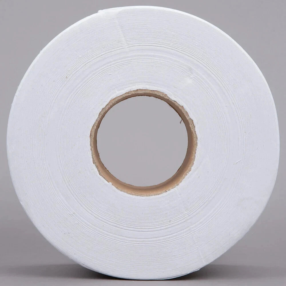 2 Ply Jumbo Toilet Paper Roll With 9 Diameter White Large Janitorial 12 Case