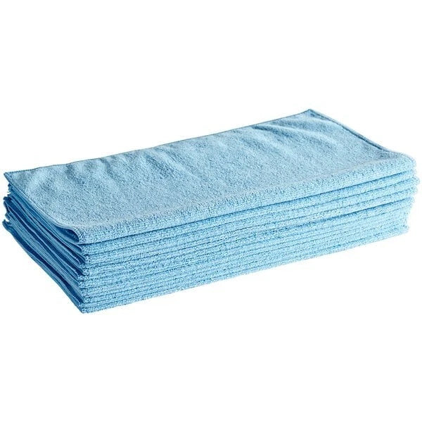 Microfiber Cleaning Cloth-12 Pack-16x16 inches-Lint Free-Streak Free