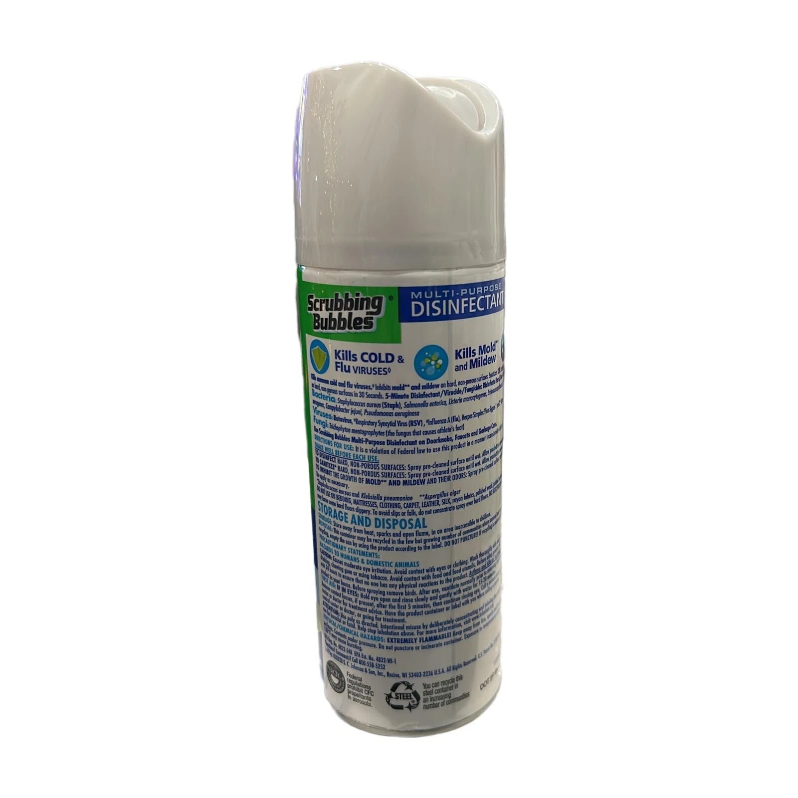 Scrubbing Bubbles Multi-Purpose Disinfectant Spray, 12 oz Kills Germs